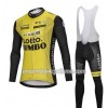 Tenue Maillot M/L + Collant à Bretelles 2018 LottoNL-Jumbo N001